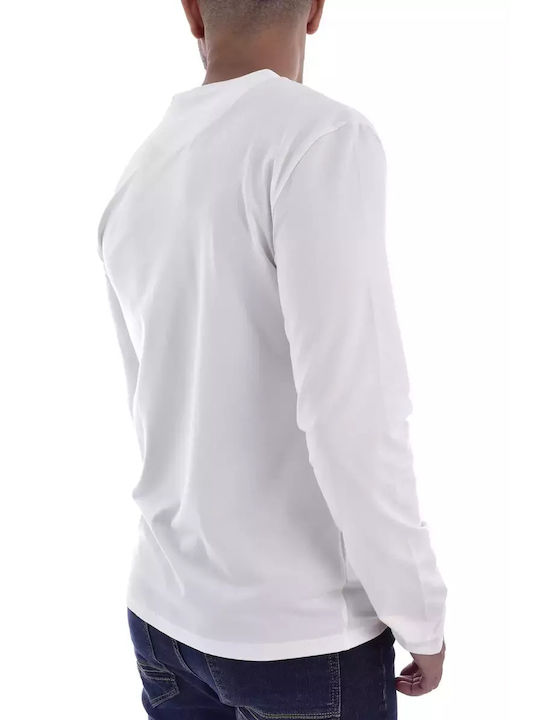 Guess Ls Men's Long Sleeve Blouse White