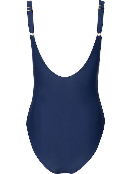 Badeanzug Für Große Brüste Marineblau