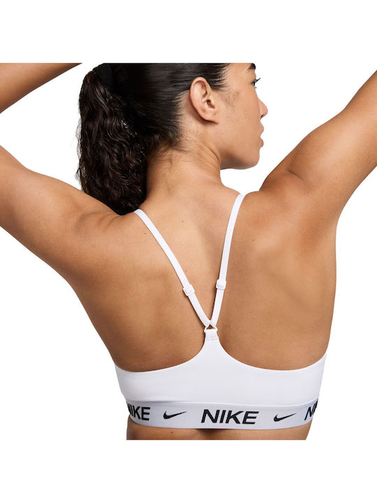 Dri-Fit INDY Women's Sports Bra without Padding White / Black