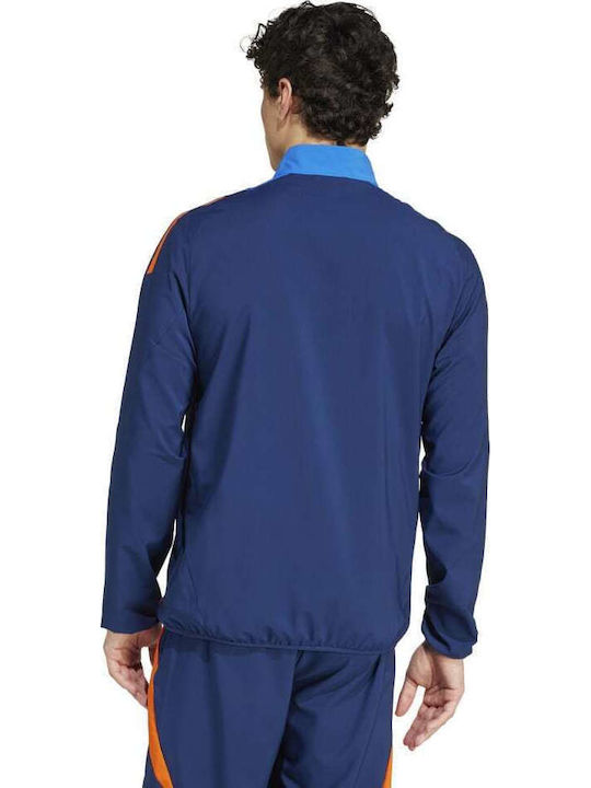 Juve Pre Jkt Men's Cardigan Blue