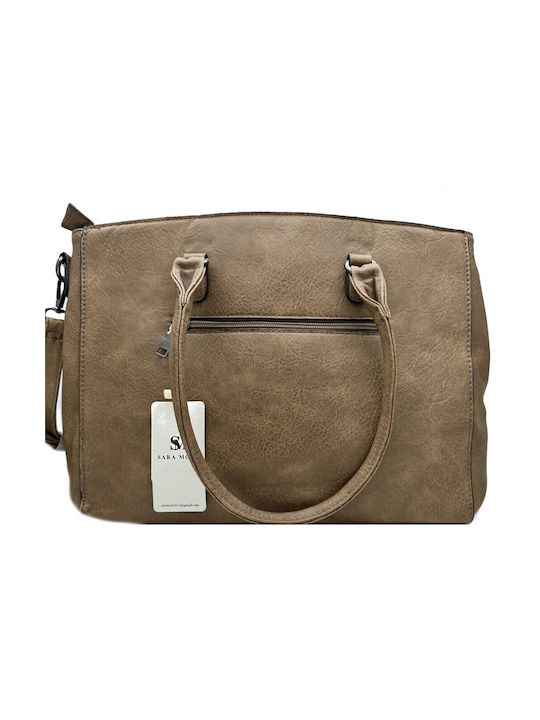 Jessica Damen Tasche Schulter Beige