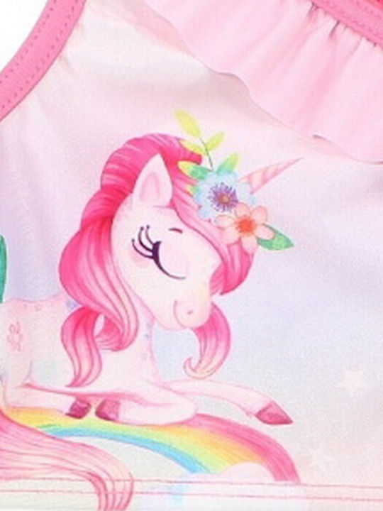 Unicorn Kinder Badebekleidung Bikini Pink