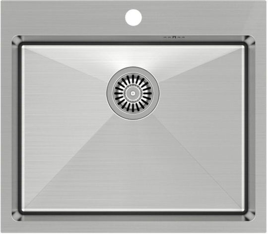 Quadron Drop-In Мивка Inox Четкан ШxД Сребрист