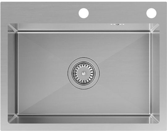 Quadron Drop-In Мивка Inox ШxД Сребрист
