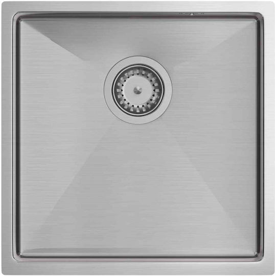 Quadron Drop-In Мивка Inox Четкан Ш44xД44см Сребрист