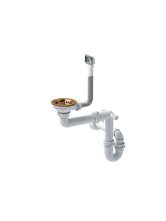 Quadron Drop-In Kitchen Sink Inox M86xP50cm Silver