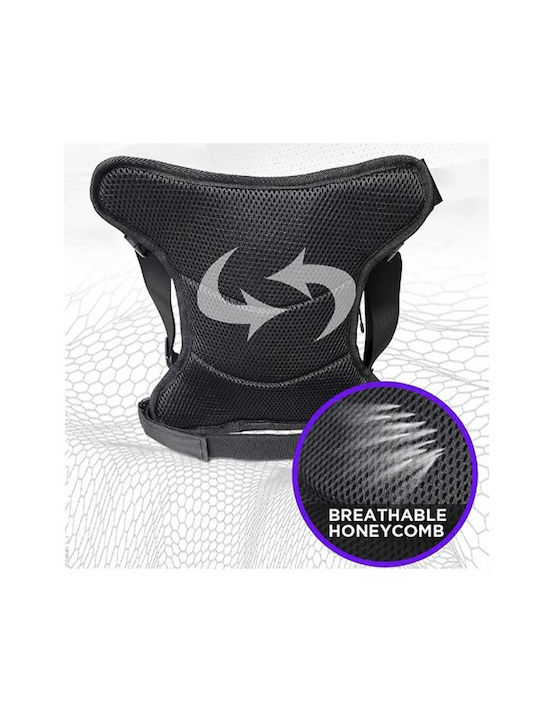 MotoCentric Rider Leg Bag Black