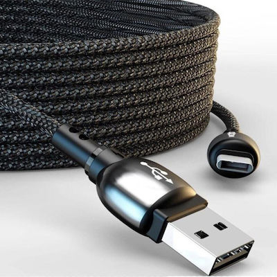 Moxom USB 2.0 Cable USB-C male - USB-A Black 4m (MX-CB44)