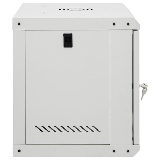 vidaXL Montat pe perete Cabină Rack 9U 53x40x45cm Gri 30261