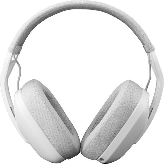 White Shark Butterfly Wireless Over Ear Gaming Headset with Bluetooth / USB Connectivity White for PC / PS4 / PS5