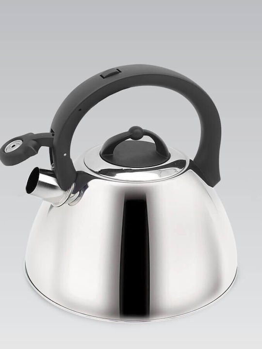 Maestro Τσαγιέρα Ανοξείδωτη Ασημί 2500ml