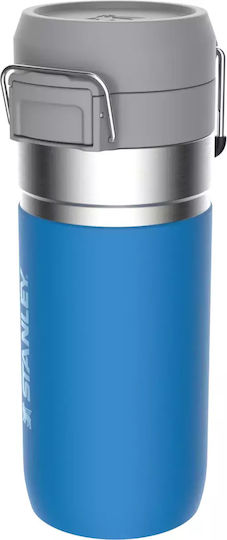 Термос бутилка Stanley Quick Flip 470ml Азур
