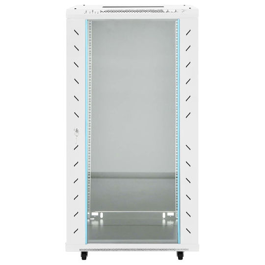 vidaXL Επιδαπέδια Καμπίνα Rack 22U 60x60x120cm Γκρι 30269