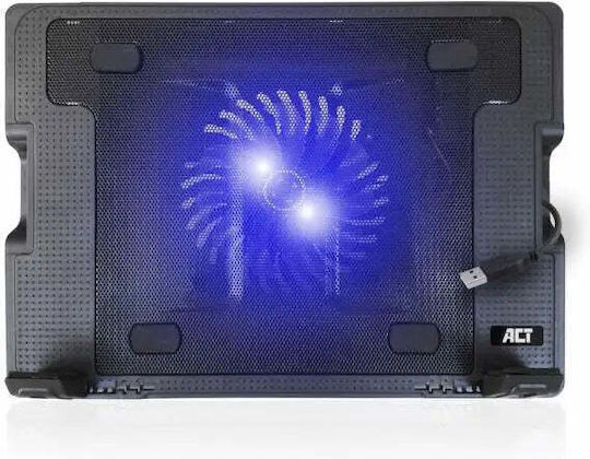 Act Cooling Pad για Laptop έως 17" με 1 Ανεμιστήρα