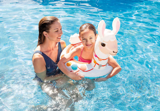 Intex Big Animal Ring Kids' Swim Ring Unicorn with Diameter 106cm for 4-6 Years Old (Assortment Designs) Big Animal Ring