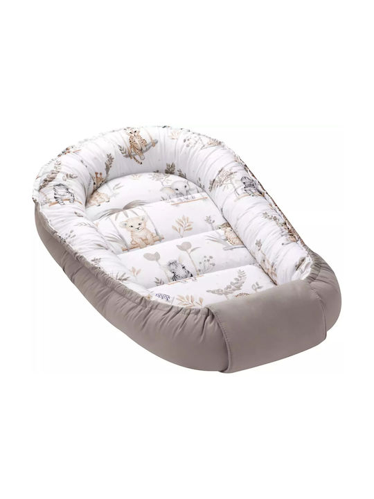 Jukki Cocoon Baby Nest Happy Jungle 55x100cm