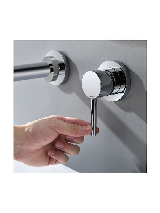 Rea für für Waschbecken Silber