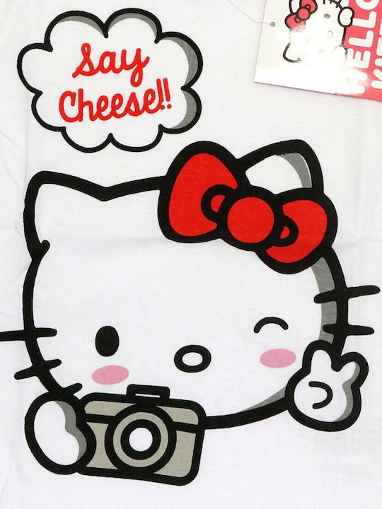 Sanrio Παιδικό T-shirt Λευκό Hello Kitty