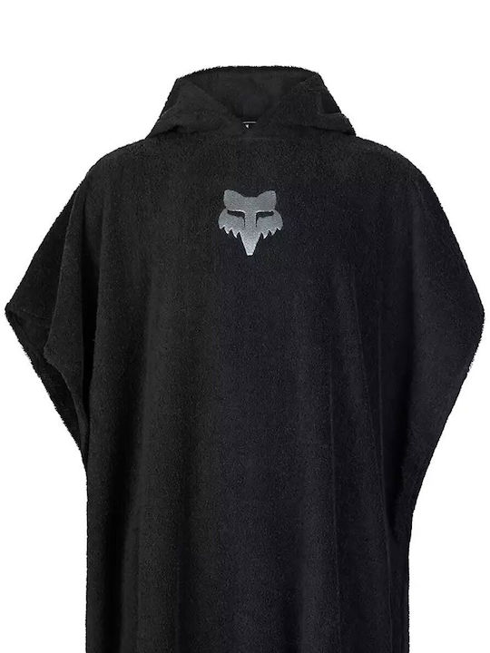 Fox Beach Poncho Black