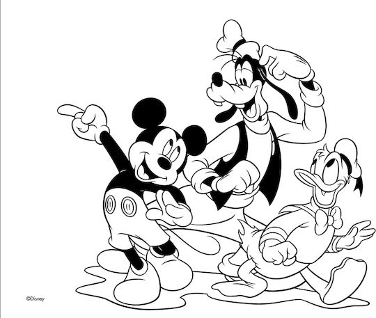 Mickey Mouse Caiet de Desen Fun 40 file