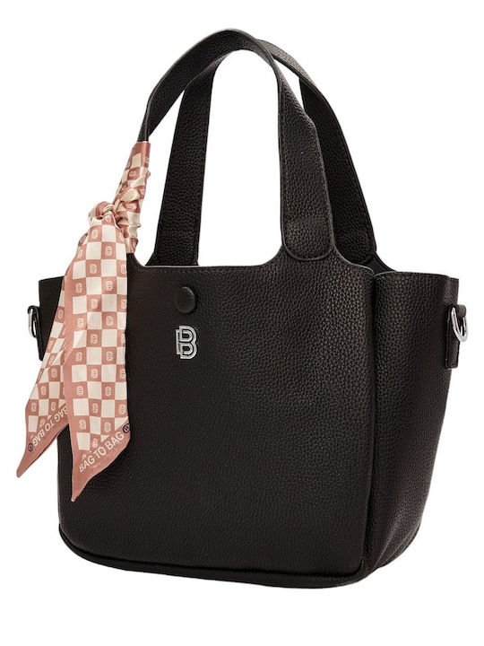 Bag to Bag Damen Tasche Hand Schwarz