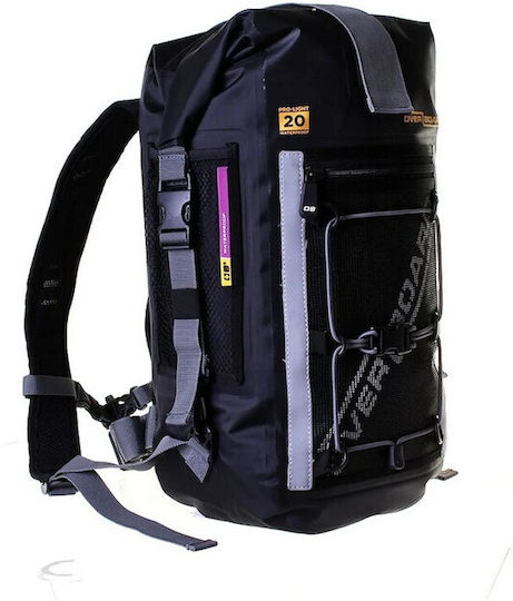 Overboard Pro-light Waterproof Backpack 20 Litres Black Overboard