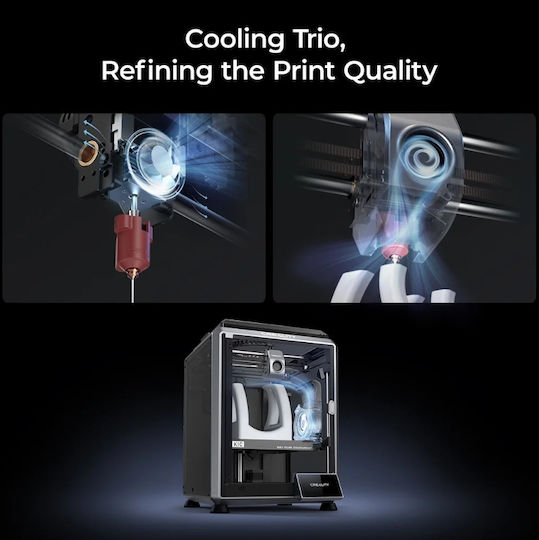 Creality3D K1C Αυτόνομος 3D Printer με Σύνδεση USB / Wi-Fi
