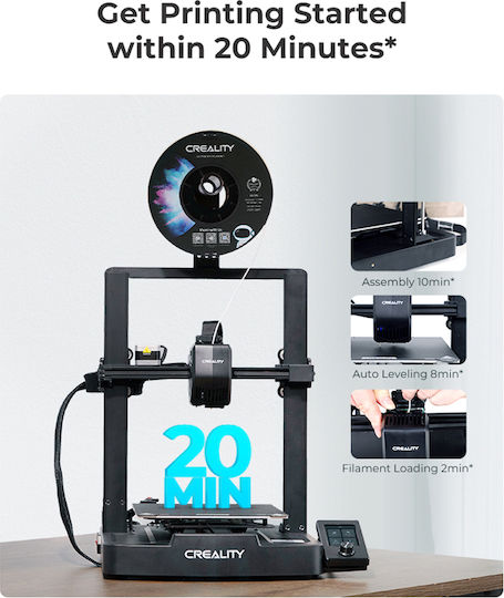 Creality3D Ender-3 V3 Se Αυτόνομος 3D Printer με Σύνδεση USB