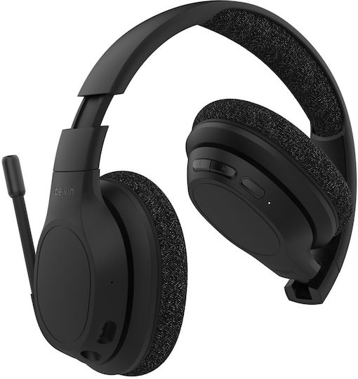 Belkin Wireless On Ear Multimedia Headphone with Microphone Bluetooth AUD005BTBLK