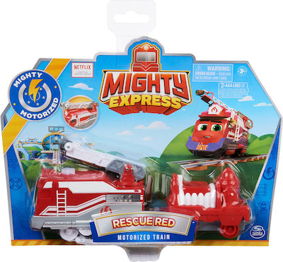 Spin Master Mighty Express Τρενάκι Rescue Red για 3+ Ετών