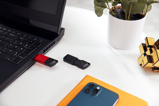 Kingston DataTraveler Exodia M 128GB USB 3.2 Stick Κόκκινο