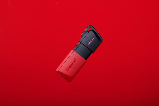Kingston DataTraveler Exodia M 128GB USB 3.2 Stick Κόκκινο