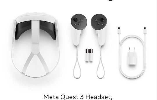 Meta Quest 3 Standalone VR Headset 512GB for Desktop Computer with Controller