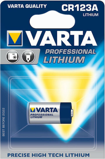 Varta Professional Lithium Μπαταρία CR123 3V Μιας Χρήσης (Long Life) 1τμχ