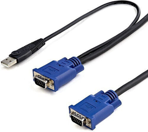 StarTech USB VGA 2-in-1 KVM Cable SVECONUS10 3m
