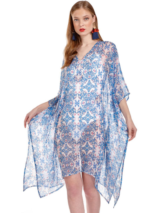 Platinum 19-935 Blue Kaftan