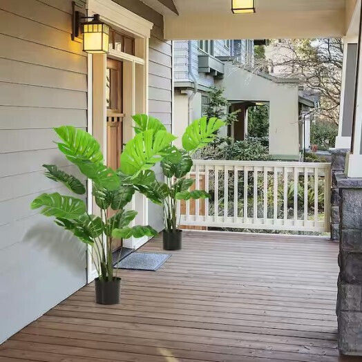 Изкуствено растение в саксия Monstera Green 70см Gardin