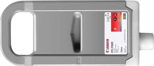 Canon PFI-706R Γνήσιο Μελάνι Εκτυπωτή InkJet Κόκκινο (6687B001)