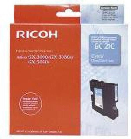 Ricoh GC21C Cyan Γνήσιο Μελάνι Εκτυπωτή InkJet Κυανό (405533)