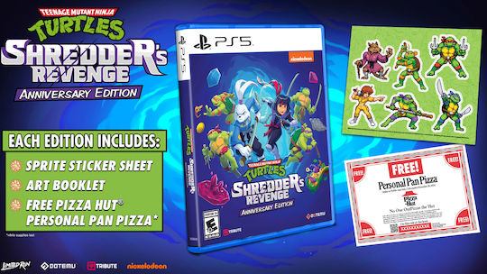 Teenage Mutant Ninja Turtles: Shredder's Revenge Anniversary Edition PS5 Game