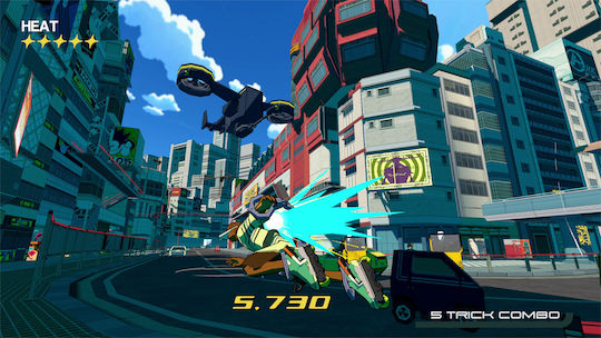 Bomb Rush Cyberfunk PS5-Spiel