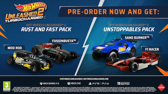 Hot Wheels Unleashed 2: Turbocharged Day One Edition PS5 Game