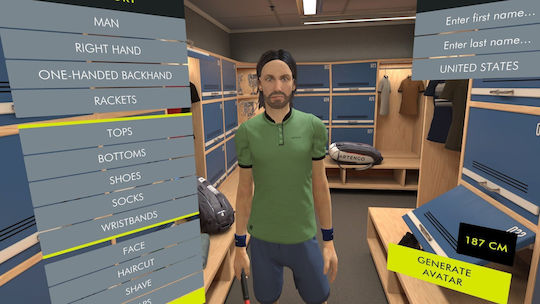 Tennis On-Court Joc PS5