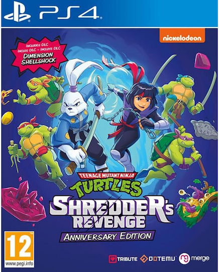 Teenage Mutant Ninja Turtles: Shredder's Revenge Anniversary Издание PS4 Игра