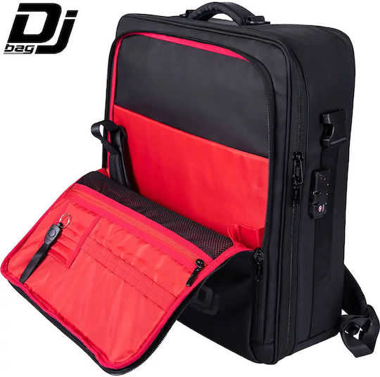 Djbag Τσάντα Πλάτης για Mixers and Players, Pioneer DJM 750 MK2, 900 NXS2, DJM-A9, V10, V10-LF, CDJ 2000 NEXUS, 2000 NXS2, 3000, Yamaha MG-16XU, MG-20XU, Mackie PROFX16V3. Allen & Heath ZED18