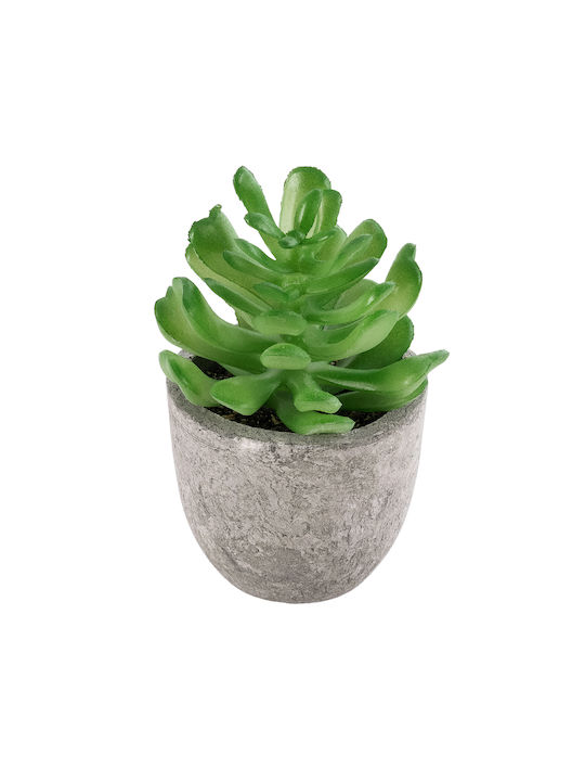 Globostar? Изкуствен градински суккулент Crassula 21014 Декоративна плътна суккулентна растения Υ11.5см