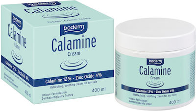 Boderm Calamine Ενυδατική Κρέμα Σώματος για Ξηρές Επιδερμίδες 400ml