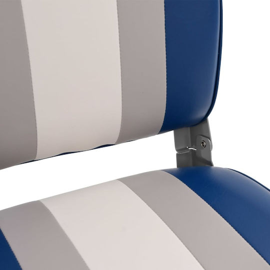 Boat Seat Set 2 Pieces High Back Folding 3284301