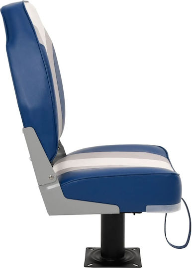 Boat Seat Set 2 Pieces High Back Folding 3284301