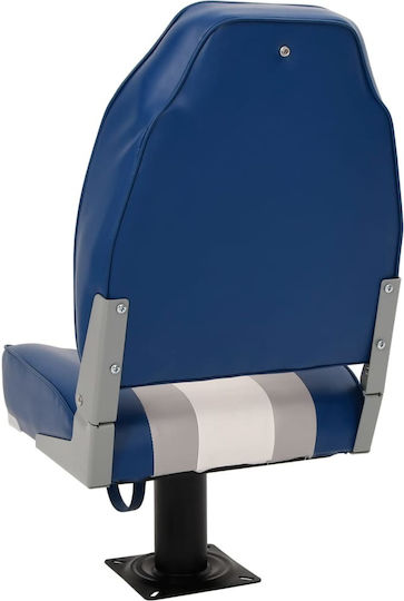 Boat Seat Set 2 Pieces High Back Folding 3284301